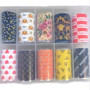 Luxury Nail Foil Transfer Decals